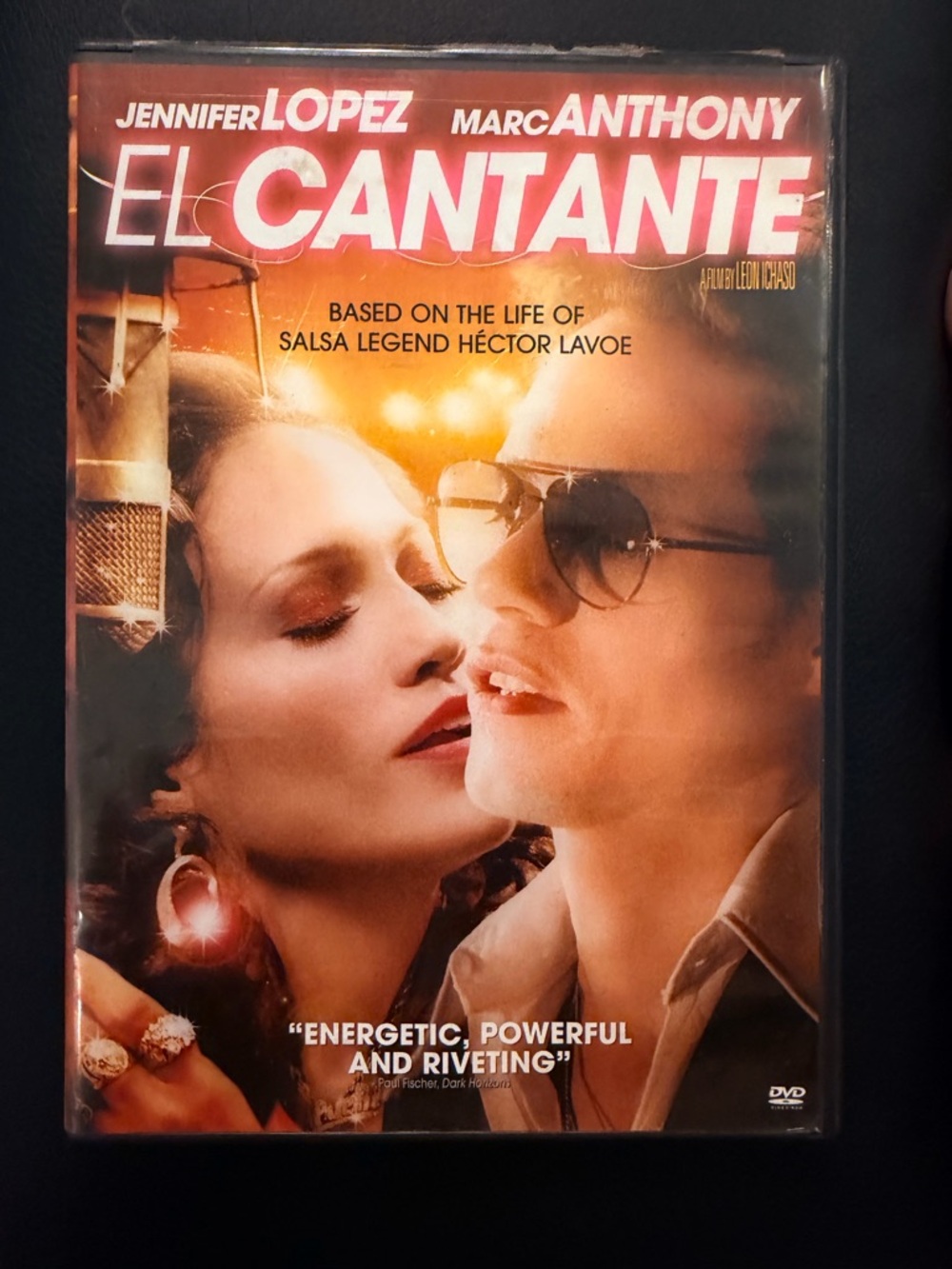 El Cantante (Jennifer Lopez, Marc Anthony) DVD - Black Cover